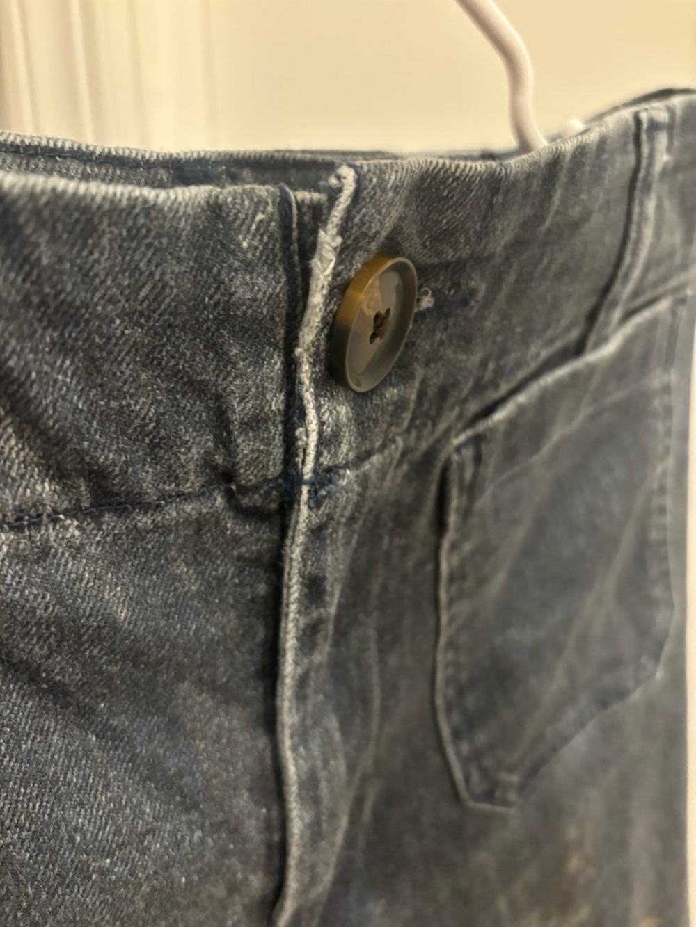 Maeve by Anthropologie Colette Denim Cropped Wide Leg Jeans Size 29 Fruit Print - Picture 8 of 8